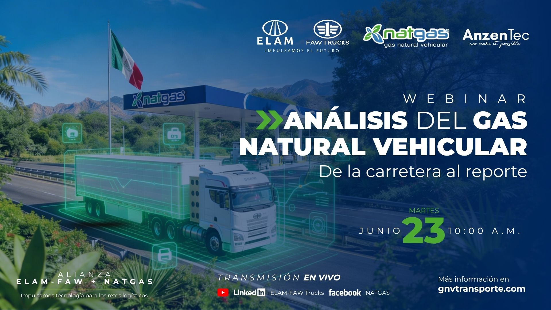 Webinar Análisis del gas natural vehicular | De la carretera al reporte